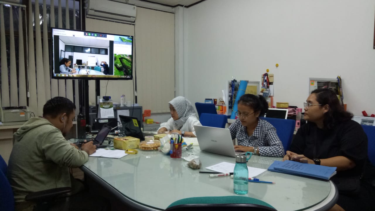 Dok. Pokja Bencana FK-KMK UGM “ Rapat Koordinasi Pokja Bencana dengan Fakultas Via Webinar”