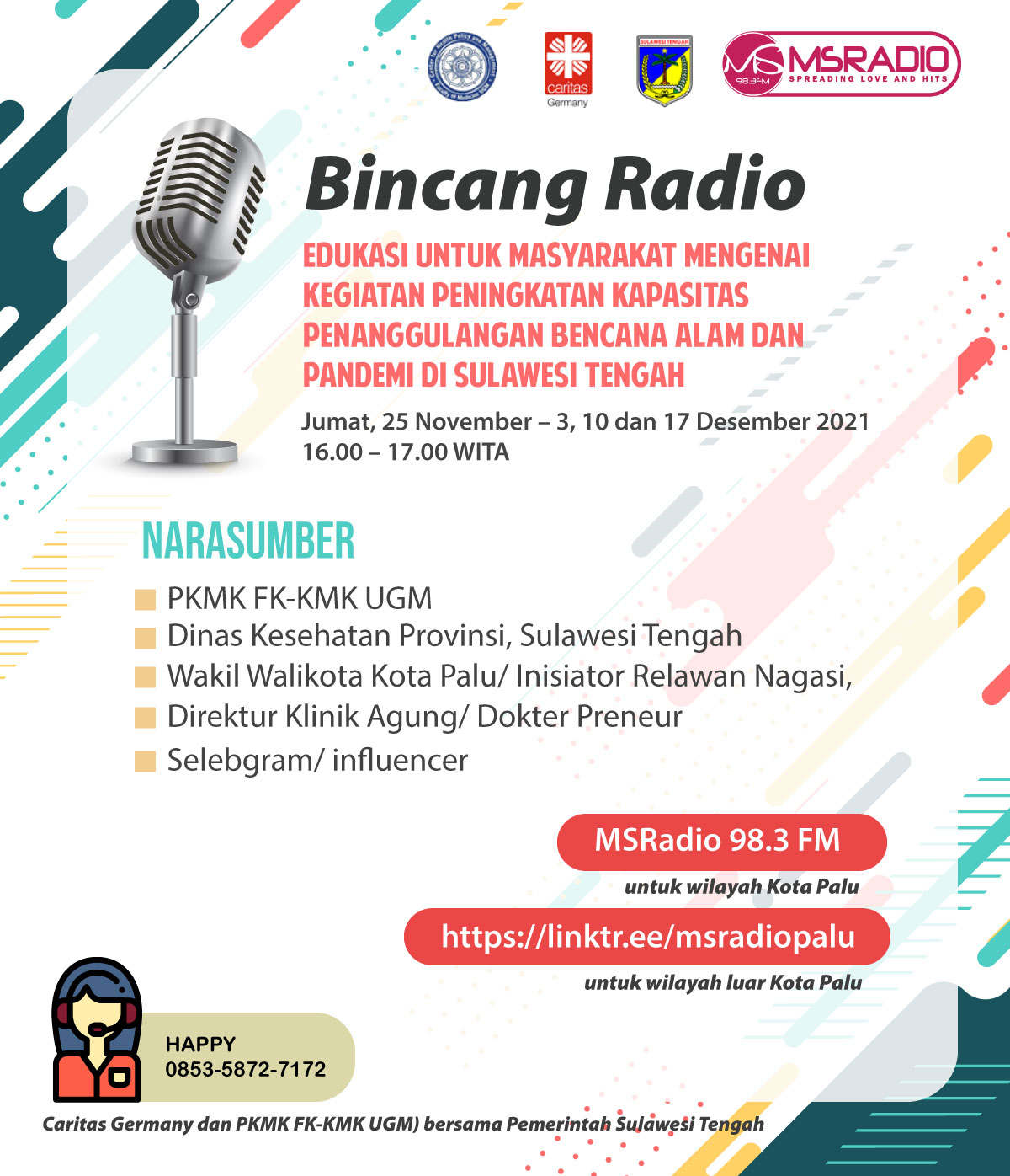 radio sulsel pkmk caritas radio link rev