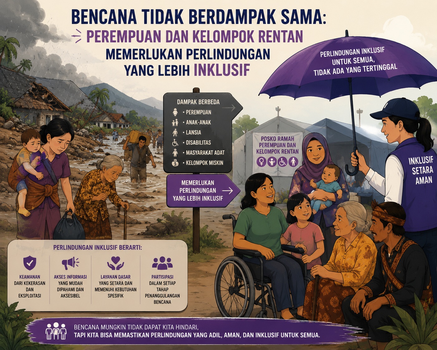 inklusif saat bencana